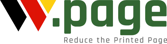 w.page | Reduce the Printed Page..